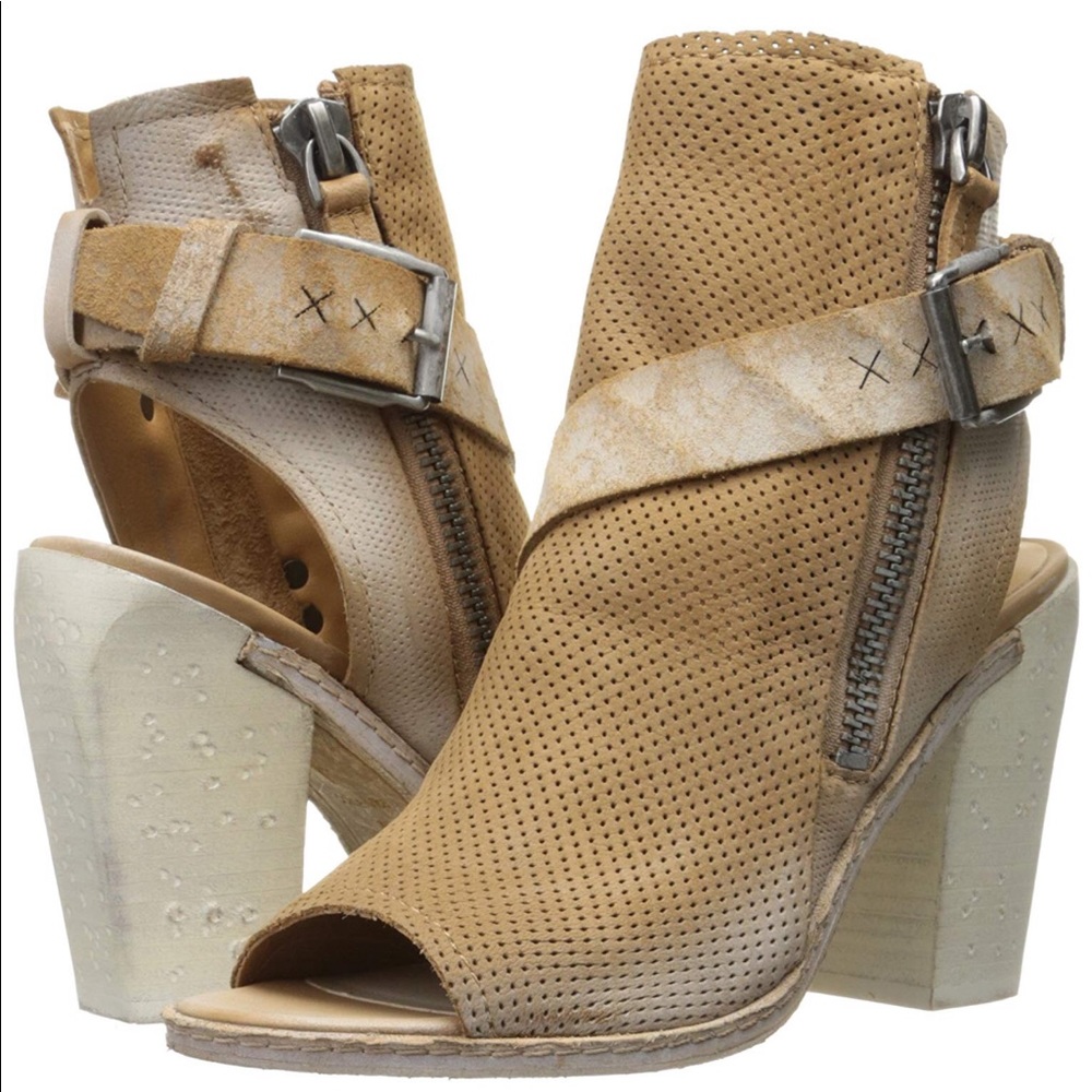 Dolce Vita “North” peep toe ankle bootie